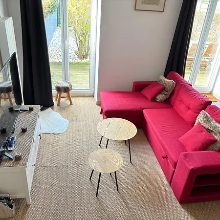 Les Douves Duplex 5 Personnes Lumineux Avec Jardin Et Terrasse Amenagee , Vue Sur Chateau A 5mn De La Mer, Proche Omaha Et Bayeux Apartmán *