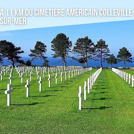 Apartment Les Douves Duplex 5 Personnes Lumineux Avec Jardin Et Terrasse Amenagee , Vue Sur Chateau A 5mn De La Mer, Proche Omaha Et Bayeux *
