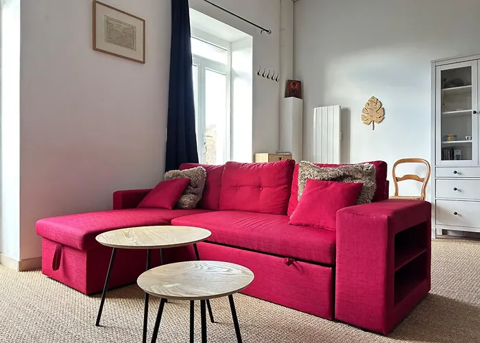 Les Douves Duplex 5 Personnes Lumineux Avec Jardin Et Terrasse Amenagee , Vue Sur Chateau A 5mn De La Mer, Proche Omaha Et Bayeux