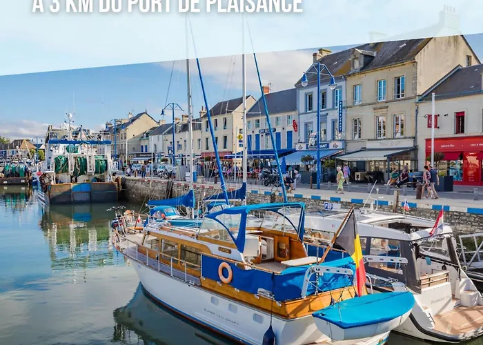 Lejlighed Les Douves Duplex 5 Personnes Lumineux Avec Jardin Et Terrasse Amenagee , Vue Sur Chateau A 5mn De La Mer, Proche Omaha Et Bayeux *